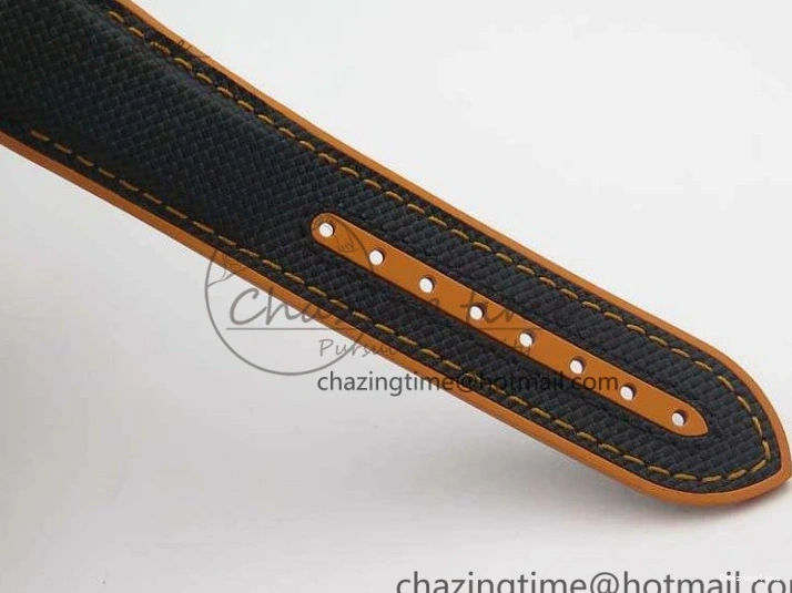 1230 Planet Ocean Master Chronometer Chrono DLC OM 1:1 Best Edition Black Dial On Nylon Strap A Chic 8103